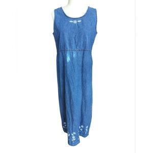 Erika Blue Denim Top